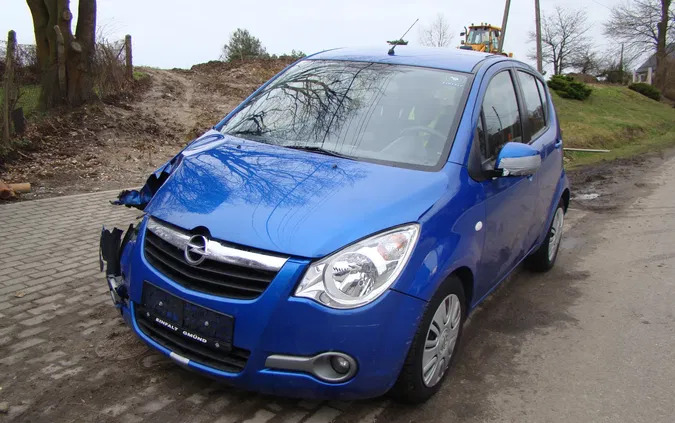 opel Opel Agila cena 5900 przebieg: 65323, rok produkcji 2010 z Złotów